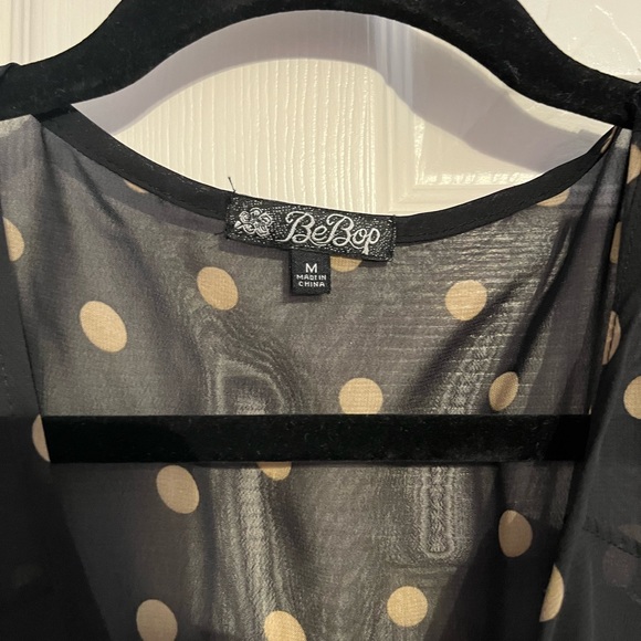 Navy polka dot sundress - Picture 3 of 6